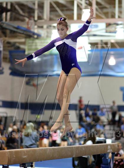 Thumbnail 2 in CHSAA 5A State Gymnastics Championships photogallery.