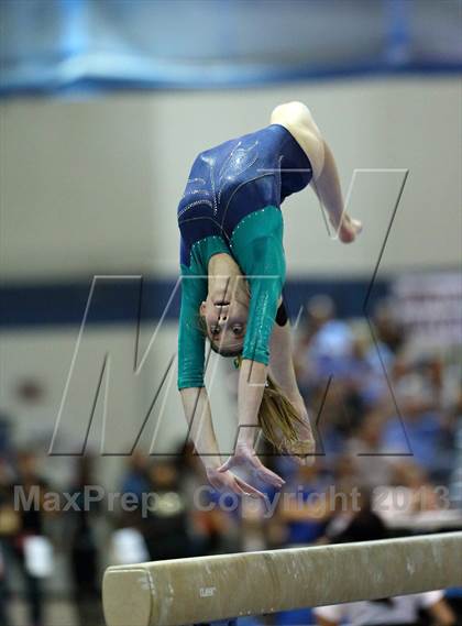 Thumbnail 1 in CHSAA 5A State Gymnastics Championships photogallery.