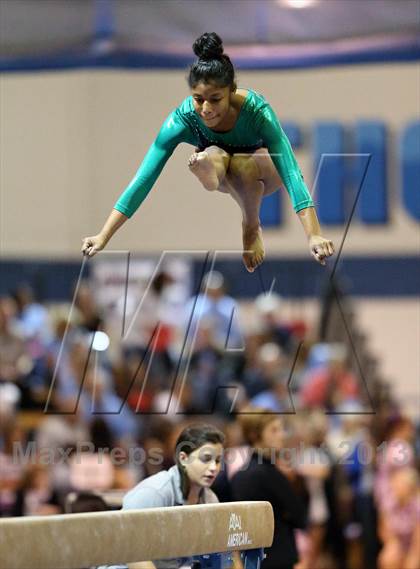 Thumbnail 2 in CHSAA 5A State Gymnastics Championships photogallery.