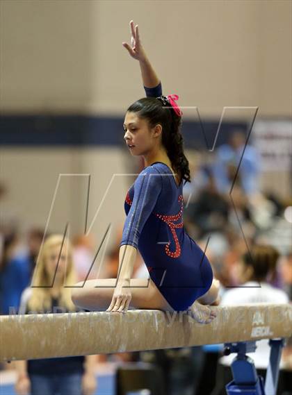 Thumbnail 2 in CHSAA 5A State Gymnastics Championships photogallery.