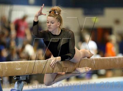 Thumbnail 3 in CHSAA 5A State Gymnastics Championships photogallery.