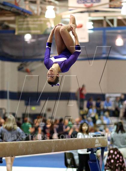 Thumbnail 1 in CHSAA 5A State Gymnastics Championships photogallery.