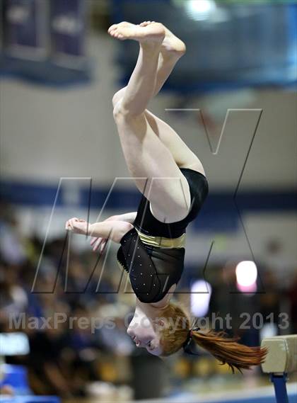 Thumbnail 2 in CHSAA 5A State Gymnastics Championships photogallery.