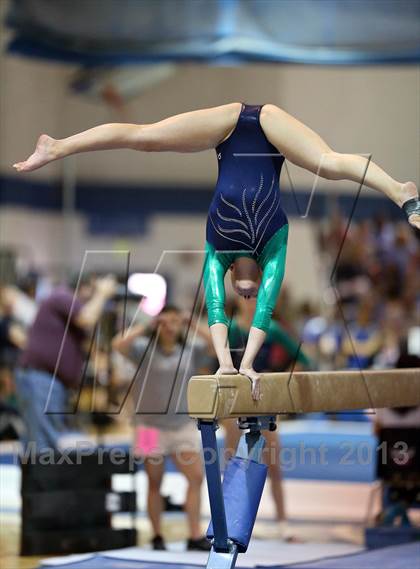 Thumbnail 1 in CHSAA 5A State Gymnastics Championships photogallery.