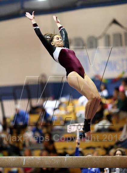 Thumbnail 2 in CHSAA 5A State Gymnastics Championships photogallery.