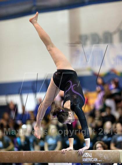 Thumbnail 2 in CHSAA 5A State Gymnastics Championships photogallery.