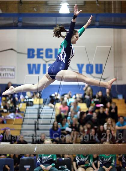 Thumbnail 2 in CHSAA 5A State Gymnastics Championships photogallery.