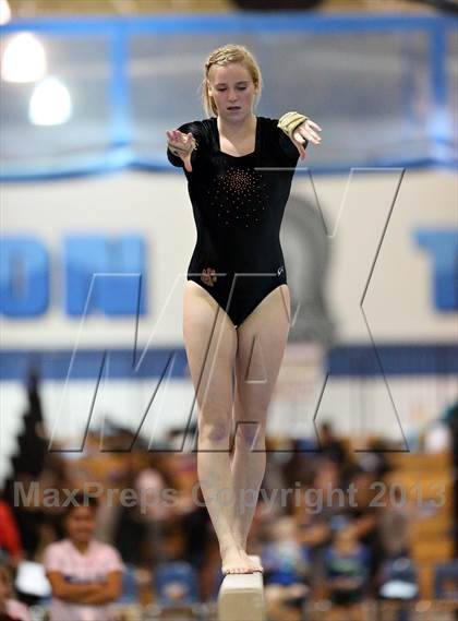 Thumbnail 3 in CHSAA 5A State Gymnastics Championships photogallery.