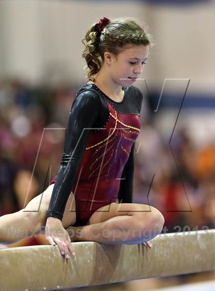 Thumbnail 2 in CHSAA 5A State Gymnastics Championships photogallery.