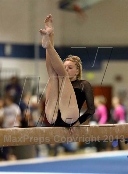 Thumbnail 3 in CHSAA 5A State Gymnastics Championships photogallery.