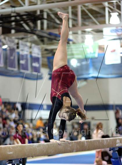 Thumbnail 2 in CHSAA 5A State Gymnastics Championships photogallery.
