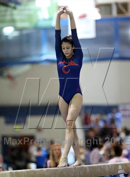 Thumbnail 1 in CHSAA 5A State Gymnastics Championships photogallery.