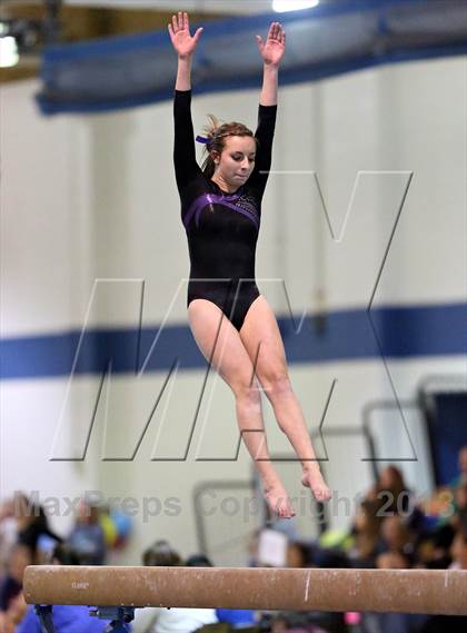 Thumbnail 1 in CHSAA 5A State Gymnastics Championships photogallery.