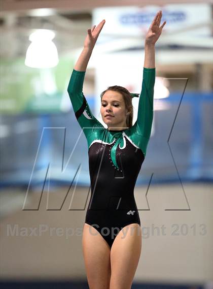 Thumbnail 2 in CHSAA 5A State Gymnastics Championships photogallery.