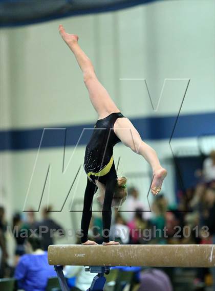 Thumbnail 3 in CHSAA 5A State Gymnastics Championships photogallery.