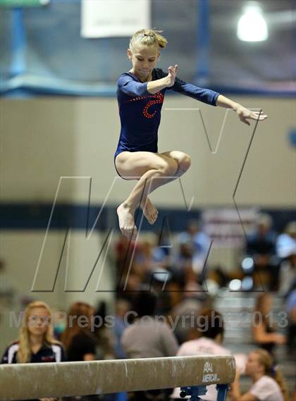 Thumbnail 3 in CHSAA 5A State Gymnastics Championships photogallery.