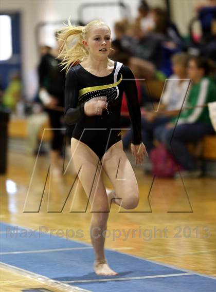 Thumbnail 3 in CHSAA 5A State Gymnastics Championships photogallery.