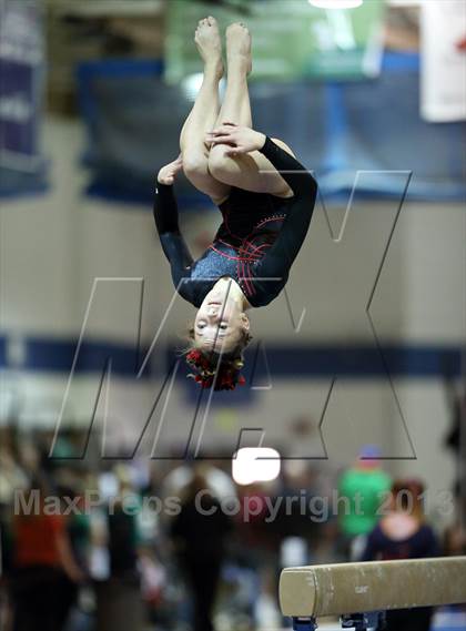 Thumbnail 3 in CHSAA 5A State Gymnastics Championships photogallery.