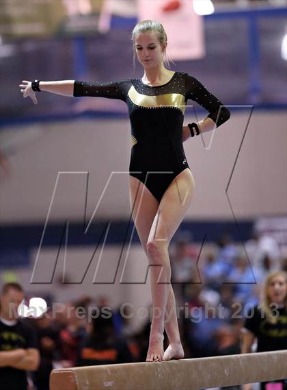 Thumbnail 1 in CHSAA 5A State Gymnastics Championships photogallery.