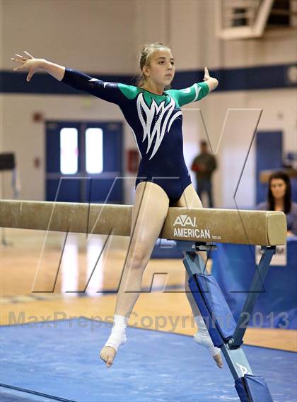 Thumbnail 3 in CHSAA 5A State Gymnastics Championships photogallery.