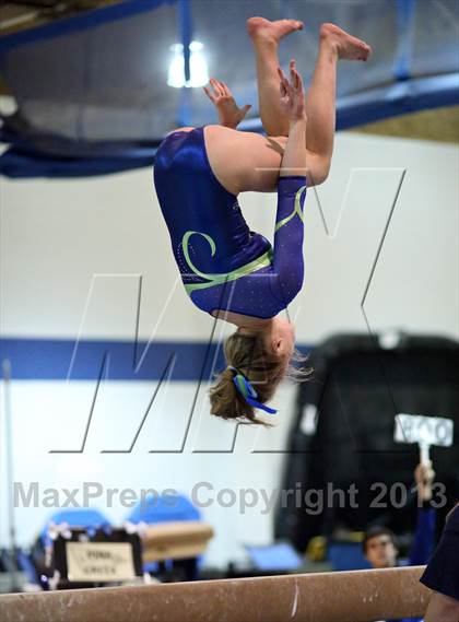 Thumbnail 2 in CHSAA 5A State Gymnastics Championships photogallery.