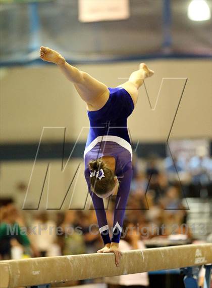 Thumbnail 1 in CHSAA 5A State Gymnastics Championships photogallery.