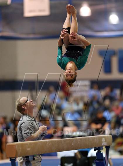 Thumbnail 2 in CHSAA 5A State Gymnastics Championships photogallery.