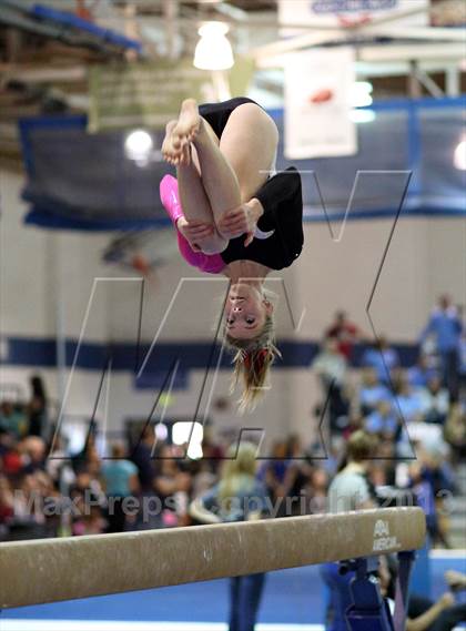 Thumbnail 1 in CHSAA 5A State Gymnastics Championships photogallery.