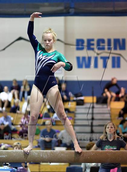 Thumbnail 1 in CHSAA 5A State Gymnastics Championships photogallery.