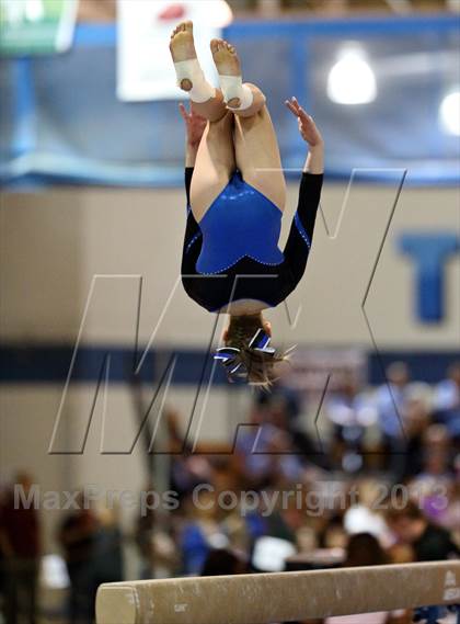 Thumbnail 2 in CHSAA 5A State Gymnastics Championships photogallery.