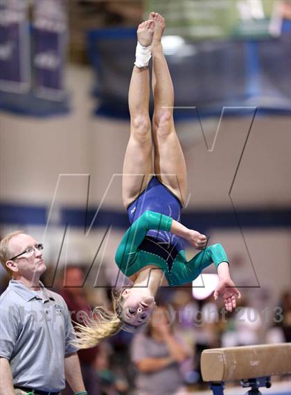 Thumbnail 2 in CHSAA 5A State Gymnastics Championships photogallery.