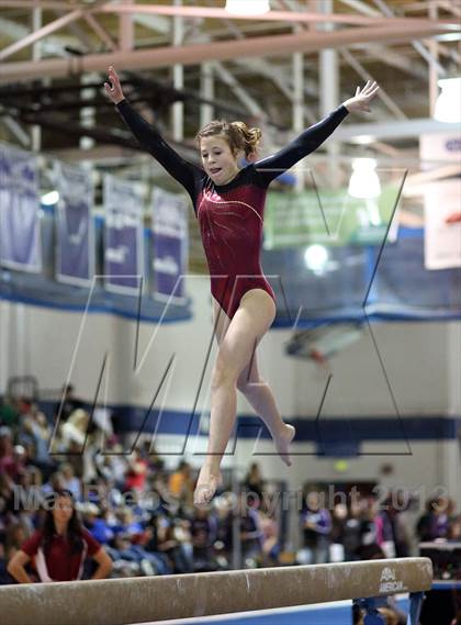 Thumbnail 3 in CHSAA 5A State Gymnastics Championships photogallery.