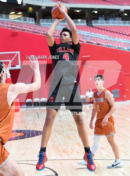 Thumbnail 2 in Village Christian vs. Mead - Section 7 Basketball Tournament photogallery.