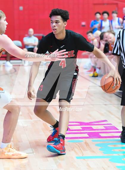 Thumbnail 1 in Village Christian vs. Mead - Section 7 Basketball Tournament photogallery.