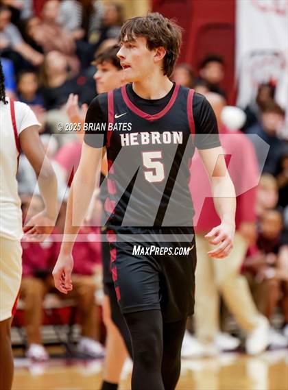 Thumbnail 2 in Holy Innocents Episcopal vs. Hebron Christian (GHSA Private Round 3) photogallery.