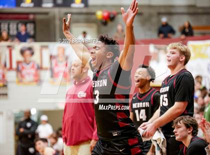 Thumbnail 2 in Holy Innocents Episcopal vs. Hebron Christian (GHSA Private Round 3) photogallery.