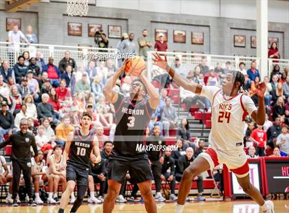 Thumbnail 1 in Holy Innocents Episcopal vs. Hebron Christian (GHSA Private Round 3) photogallery.