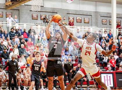 Thumbnail 2 in Holy Innocents Episcopal vs. Hebron Christian (GHSA Private Round 3) photogallery.