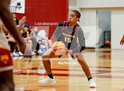 Thumbnail 2 in Holy Innocents Episcopal vs. Hebron Christian (GHSA Private Round 3) photogallery.