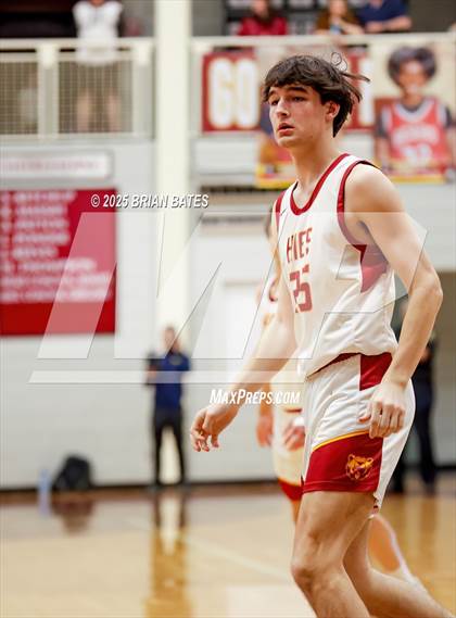 Thumbnail 3 in Holy Innocents Episcopal vs. Hebron Christian (GHSA Private Round 3) photogallery.