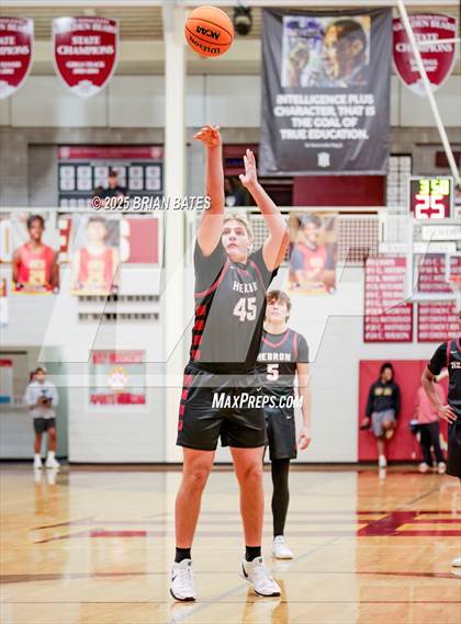 Thumbnail 1 in Holy Innocents Episcopal vs. Hebron Christian (GHSA Private Round 3) photogallery.