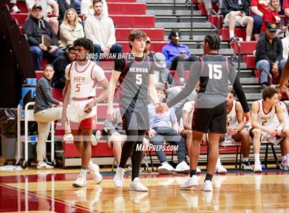 Thumbnail 1 in Holy Innocents Episcopal vs. Hebron Christian (GHSA Private Round 3) photogallery.