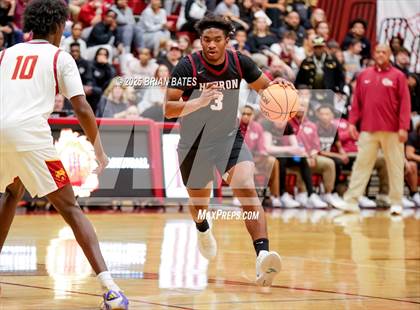 Thumbnail 3 in Holy Innocents Episcopal vs. Hebron Christian (GHSA Private Round 3) photogallery.