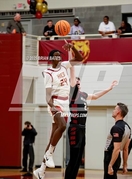 Thumbnail 1 in Holy Innocents Episcopal vs. Hebron Christian (GHSA Private Round 3) photogallery.
