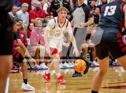 Thumbnail 3 in Holy Innocents Episcopal vs. Hebron Christian (GHSA Private Round 3) photogallery.