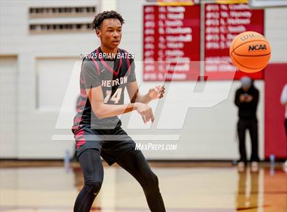Thumbnail 1 in Holy Innocents Episcopal vs. Hebron Christian (GHSA Private Round 3) photogallery.