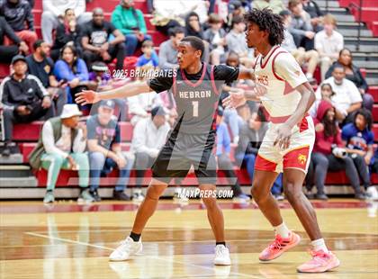 Thumbnail 2 in Holy Innocents Episcopal vs. Hebron Christian (GHSA Private Round 3) photogallery.