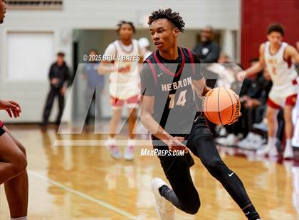 Thumbnail 2 in Holy Innocents Episcopal vs. Hebron Christian (GHSA Private Round 3) photogallery.