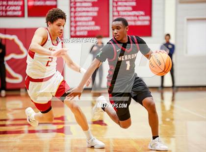 Thumbnail 1 in Holy Innocents Episcopal vs. Hebron Christian (GHSA Private Round 3) photogallery.