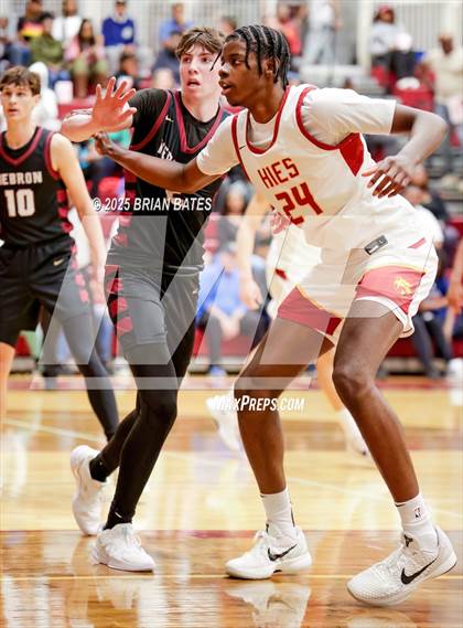 Thumbnail 2 in Holy Innocents Episcopal vs. Hebron Christian (GHSA Private Round 3) photogallery.